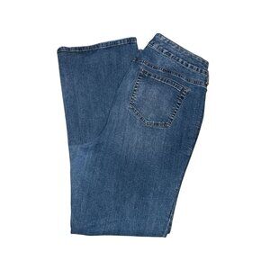 Torrid Plus Size Bootcut Jeans Womens 18R Blue Denim Stretch Light Wash Pockets
